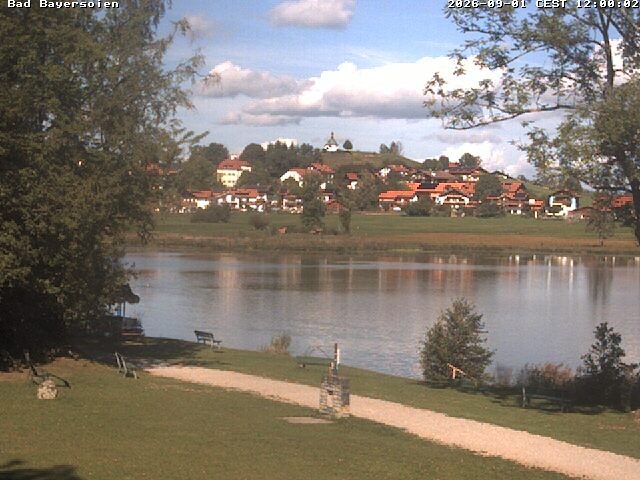 Archiv Foto Webcam Soier See in Bad Bayersoien