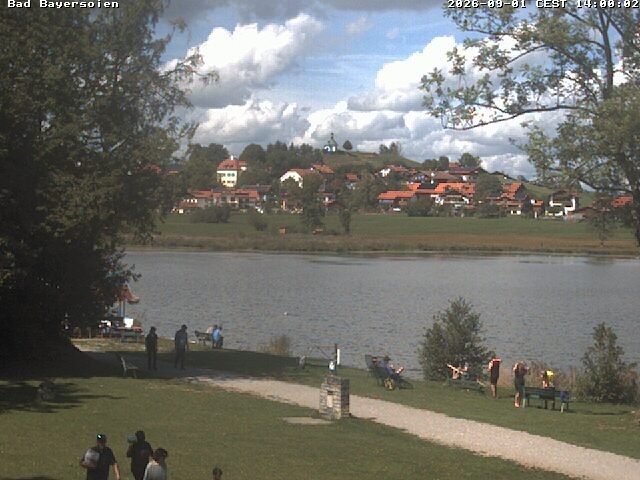 Archiv Foto Webcam Soier See in Bad Bayersoien
