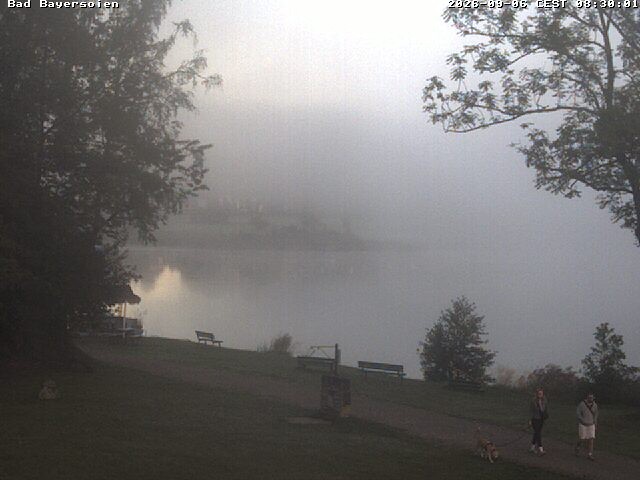 Archived image Webcam Bad Bayersoien - View to Lake Soier See