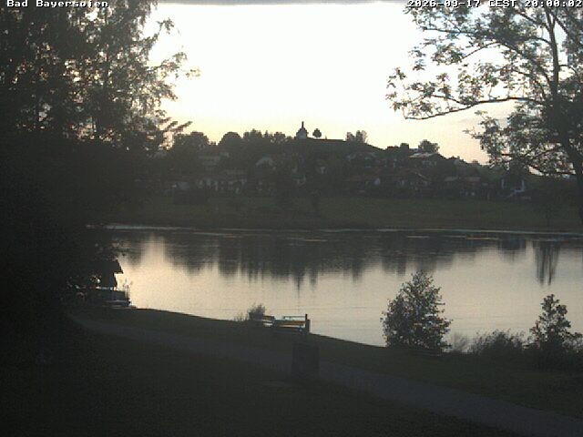 Archived image Webcam Bad Bayersoien - View to Lake Soier See