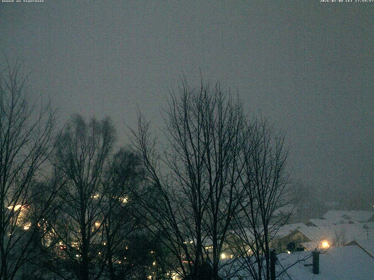 Archiv Foto Webcam Gmund am Tegernsee - Blick nach Süden