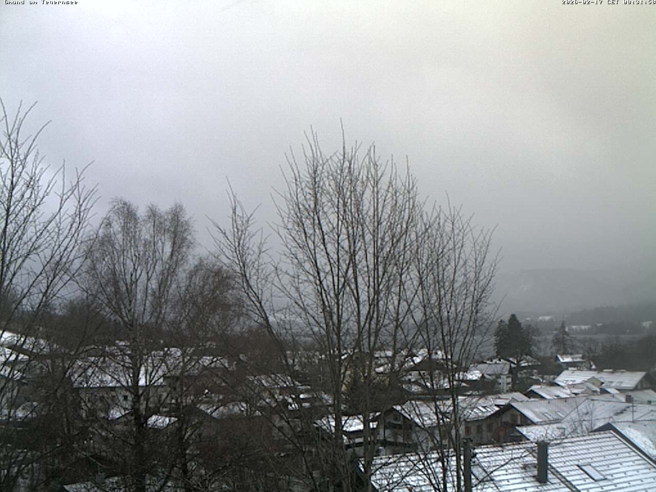 Archiv Foto Webcam Gmund am Tegernsee - Blick nach Süden