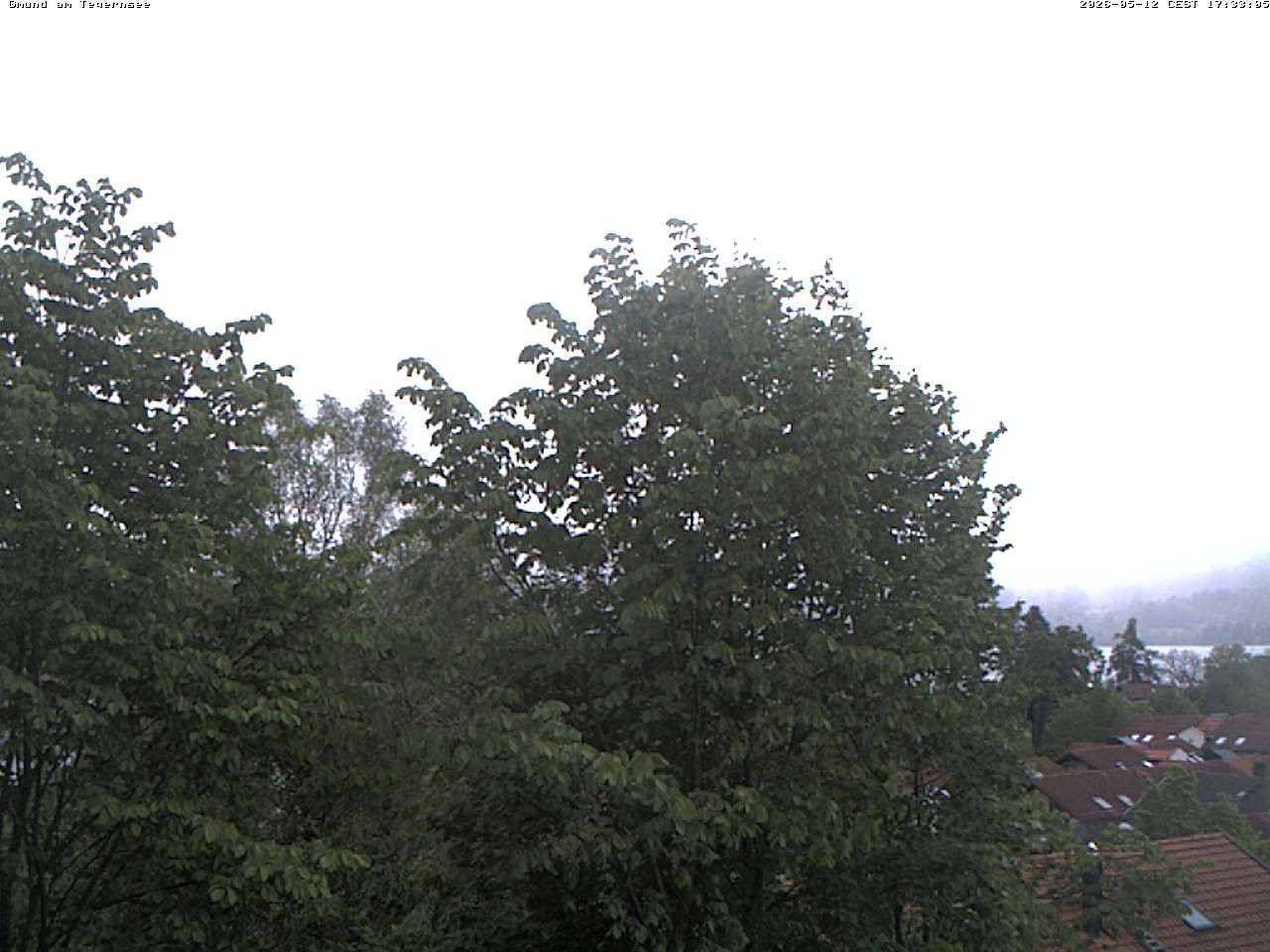 Archiv Foto Webcam Gmund am Tegernsee - Blick nach Süden