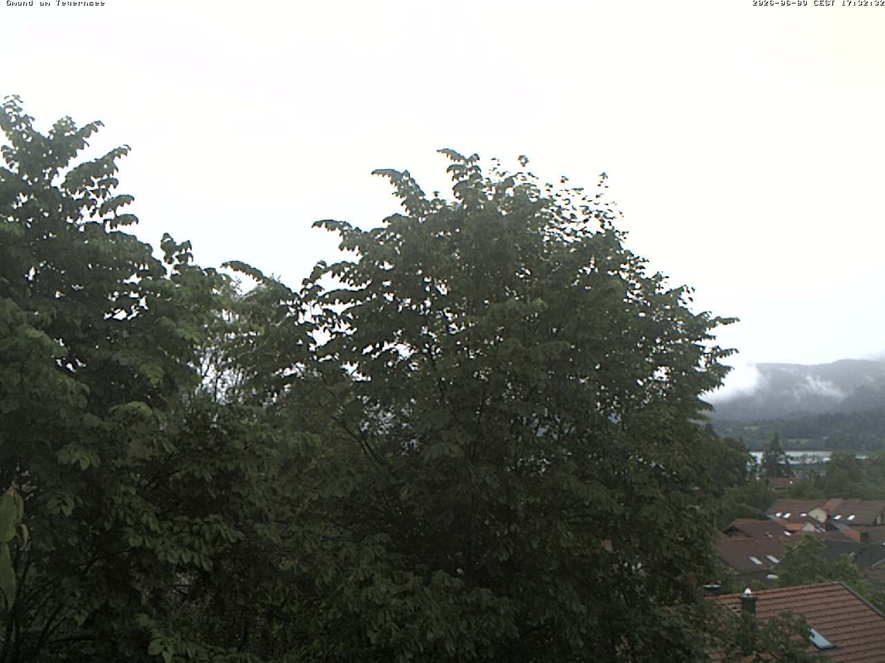 Archiv Foto Webcam Gmund am Tegernsee - Blick nach Süden