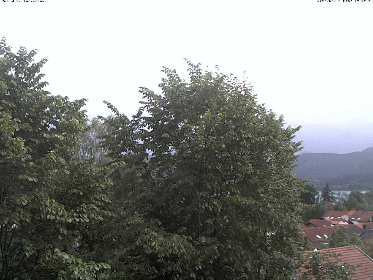 Archiv Foto Webcam Gmund am Tegernsee - Blick nach Süden