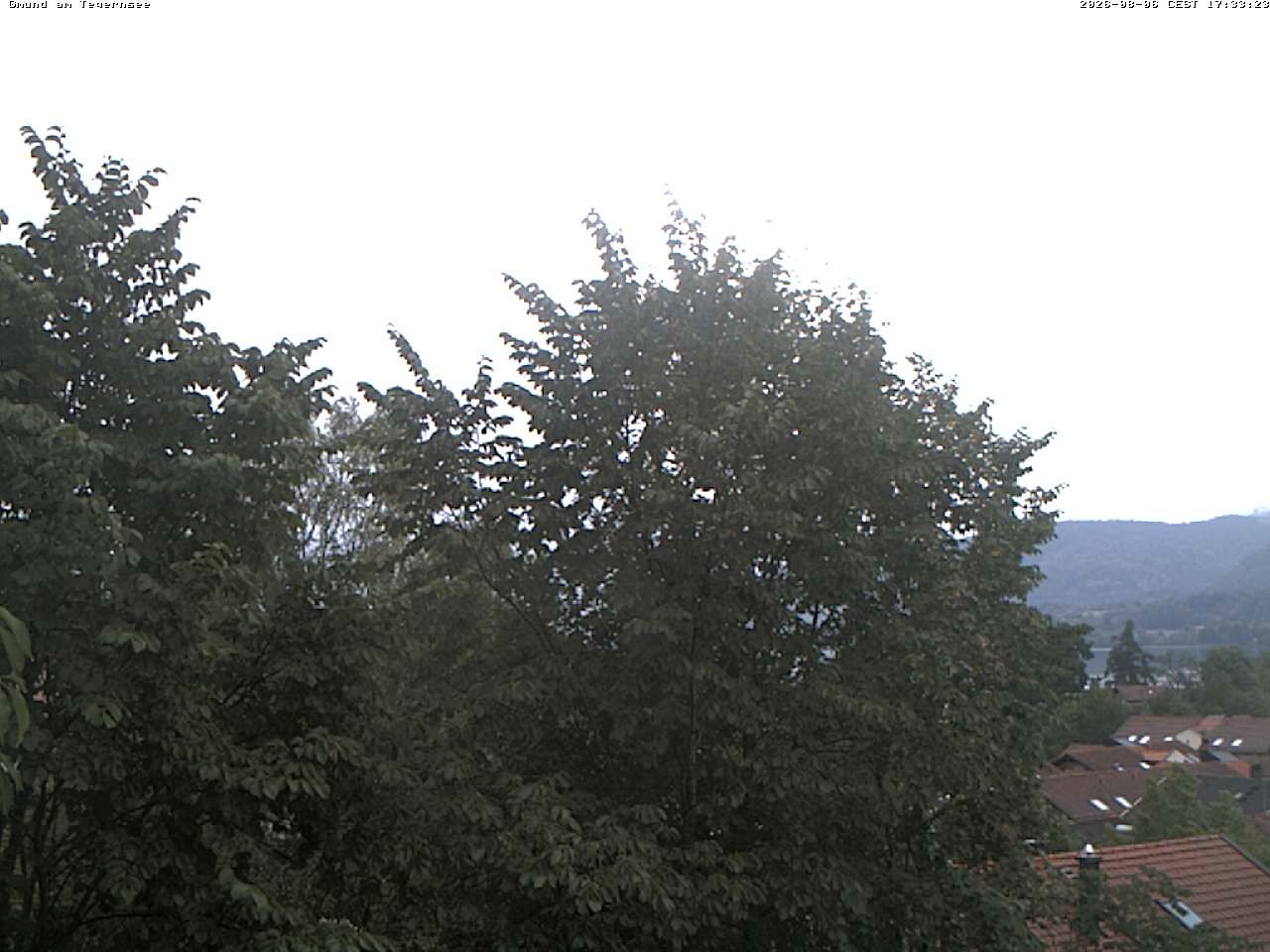 Archiv Foto Webcam Gmund am Tegernsee - Blick nach Süden
