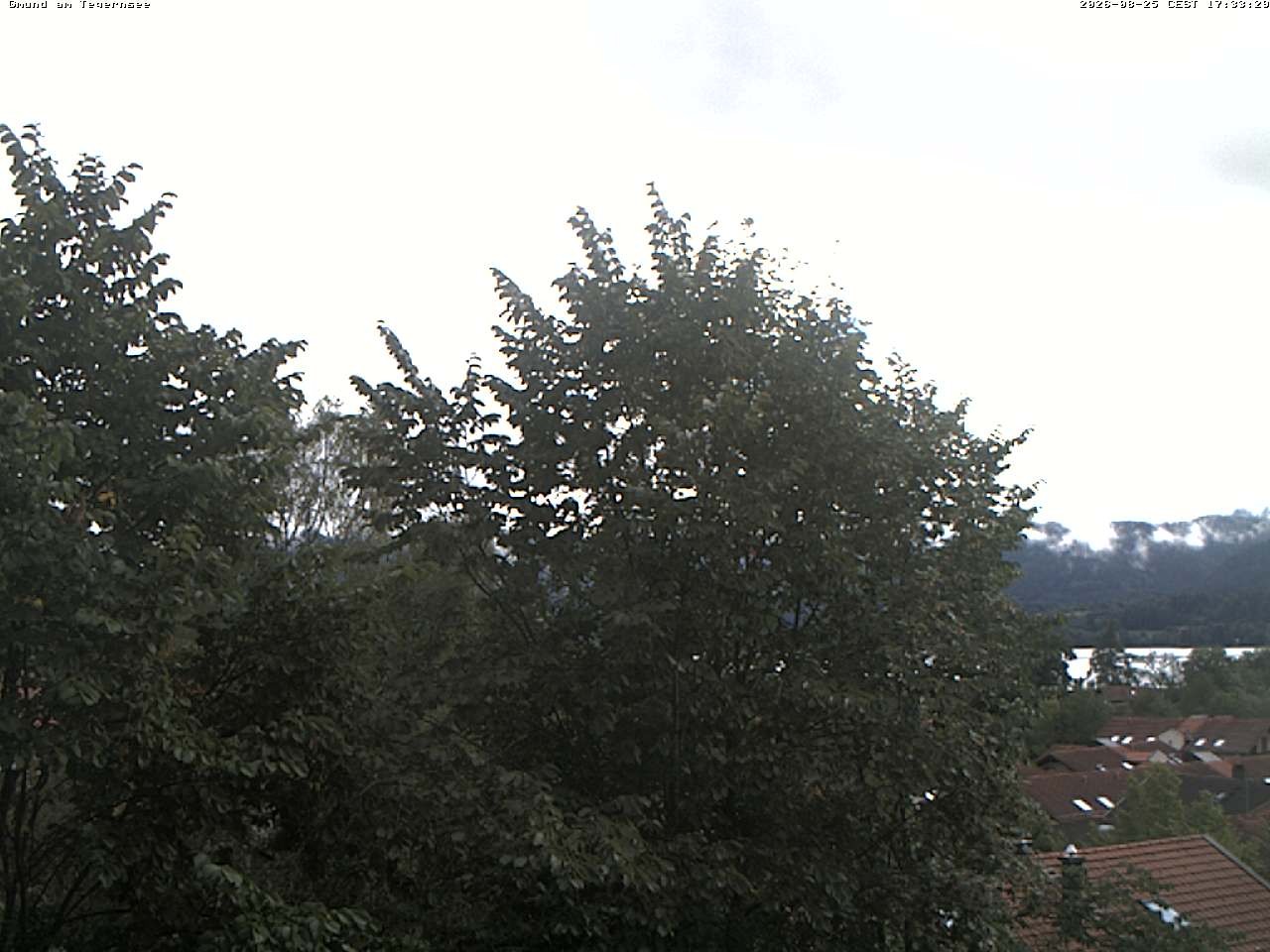 Archiv Foto Webcam Gmund am Tegernsee - Blick nach Süden