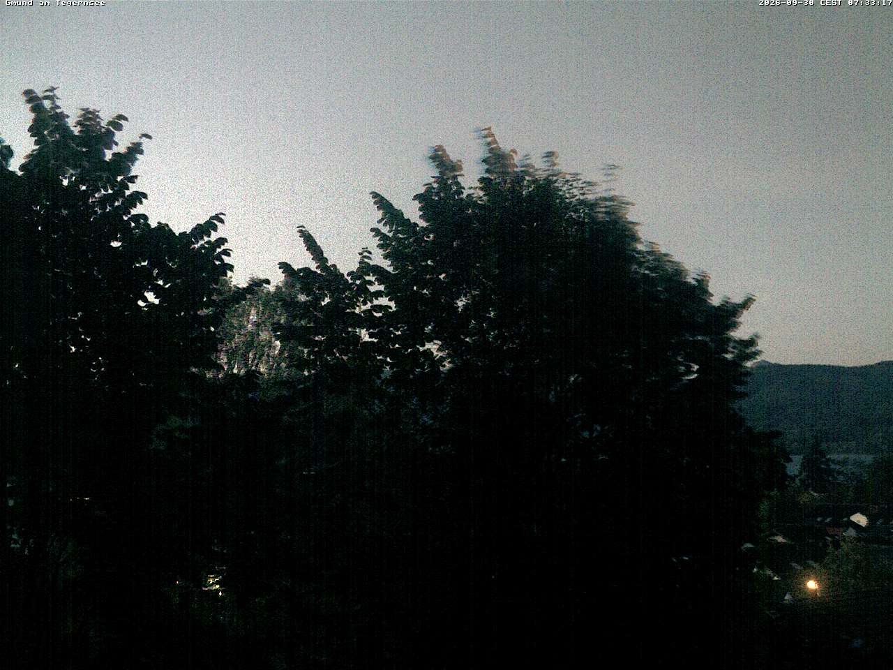 Archiv Foto Webcam Gmund am Tegernsee - Blick nach Süden
