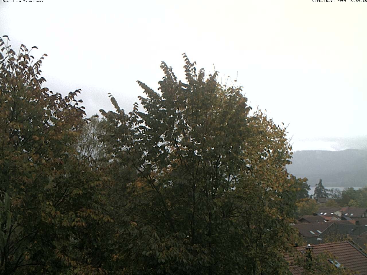Archiv Foto Webcam Gmund am Tegernsee - Blick nach Süden