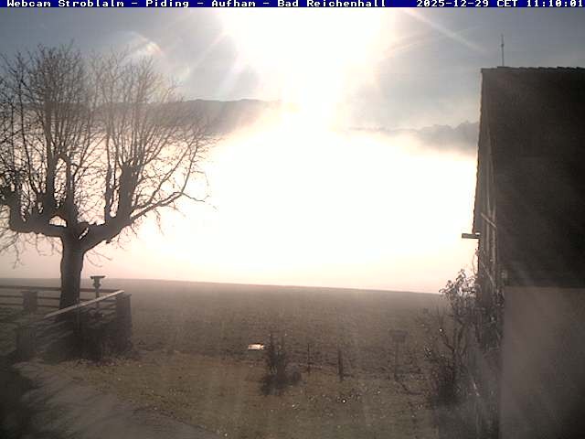 Archiv Foto Webcam Strobalm - Piding - Aufham - Bad Reichenhall