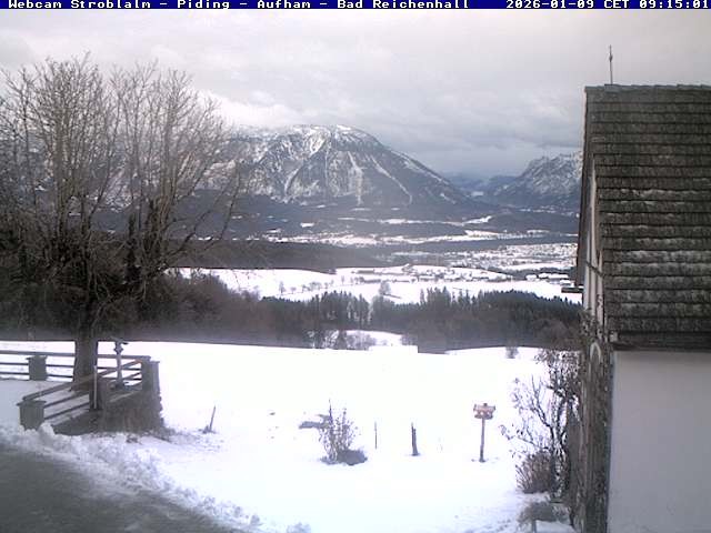 Archiv Foto Webcam Strobalm - Piding - Aufham - Bad Reichenhall