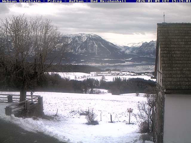 Archiv Foto Webcam Strobalm - Piding - Aufham - Bad Reichenhall