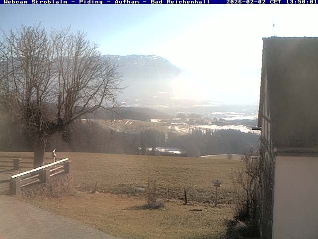 Archiv Foto Webcam Strobalm - Piding - Aufham - Bad Reichenhall