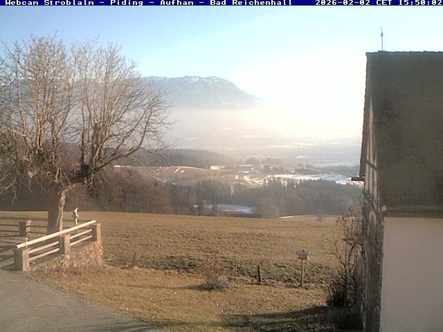 Archiv Foto Webcam Strobalm - Piding - Aufham - Bad Reichenhall