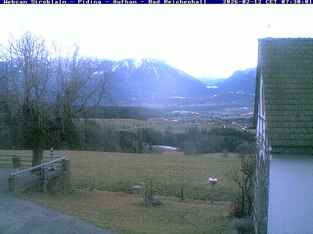 Archiv Foto Webcam Strobalm - Piding - Aufham - Bad Reichenhall