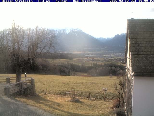 Archiv Foto Webcam Strobalm - Piding - Aufham - Bad Reichenhall