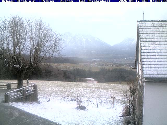 Archiv Foto Webcam Strobalm - Piding - Aufham - Bad Reichenhall