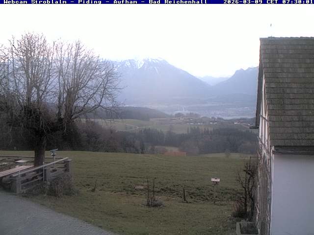 Archiv Foto Webcam Strobalm - Piding - Aufham - Bad Reichenhall