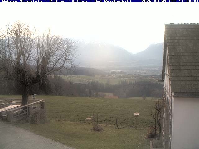 Archiv Foto Webcam Strobalm - Piding - Aufham - Bad Reichenhall