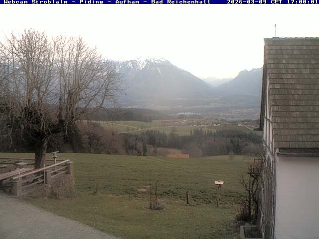Archiv Foto Webcam Strobalm - Piding - Aufham - Bad Reichenhall