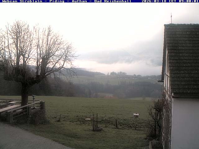 Archiv Foto Webcam Strobalm - Piding - Aufham - Bad Reichenhall