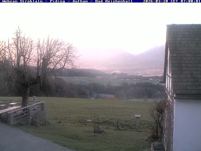 Archiv Foto Webcam Strobalm - Piding - Aufham - Bad Reichenhall