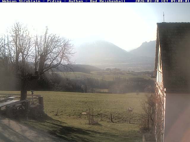 Archiv Foto Webcam Strobalm - Piding - Aufham - Bad Reichenhall