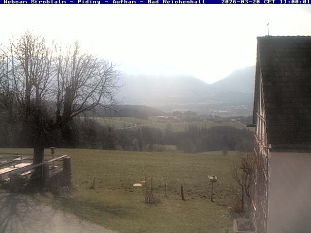 Archiv Foto Webcam Strobalm - Piding - Aufham - Bad Reichenhall