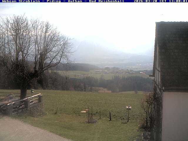 Archiv Foto Webcam Strobalm - Piding - Aufham - Bad Reichenhall