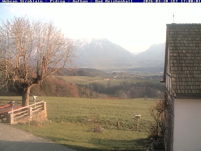 Archiv Foto Webcam Strobalm - Piding - Aufham - Bad Reichenhall