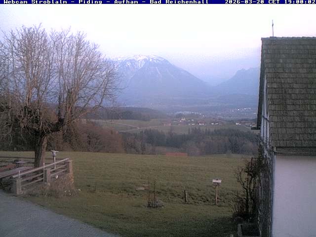 Archiv Foto Webcam Strobalm - Piding - Aufham - Bad Reichenhall