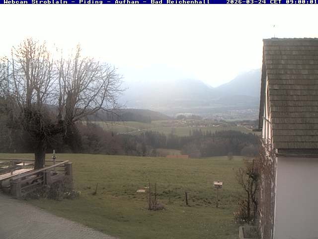 Archiv Foto Webcam Strobalm - Piding - Aufham - Bad Reichenhall