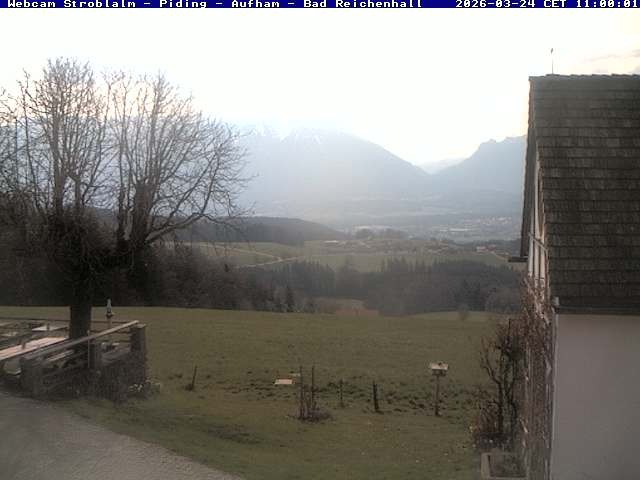 Archiv Foto Webcam Strobalm - Piding - Aufham - Bad Reichenhall