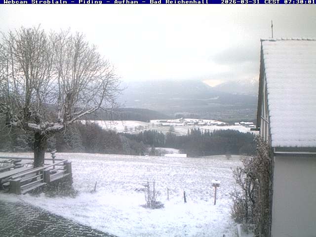 Archiv Foto Webcam Strobalm - Piding - Aufham - Bad Reichenhall