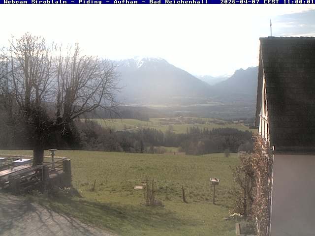 Archiv Foto Webcam Strobalm - Piding - Aufham - Bad Reichenhall