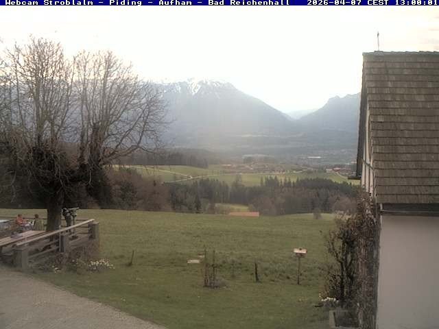 Archiv Foto Webcam Strobalm - Piding - Aufham - Bad Reichenhall