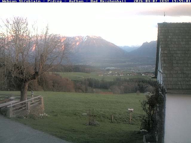 Archiv Foto Webcam Strobalm - Piding - Aufham - Bad Reichenhall