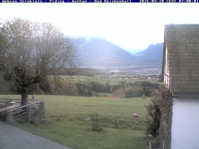 Archiv Foto Webcam Strobalm - Piding - Aufham - Bad Reichenhall