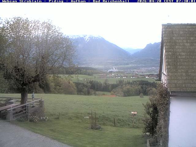 Archiv Foto Webcam Strobalm - Piding - Aufham - Bad Reichenhall
