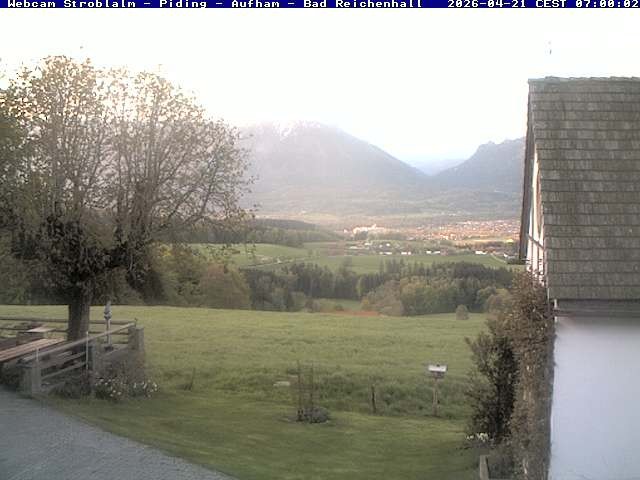 Archiv Foto Webcam Strobalm - Piding - Aufham - Bad Reichenhall