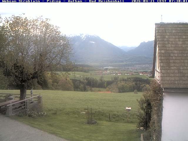 Archiv Foto Webcam Strobalm - Piding - Aufham - Bad Reichenhall