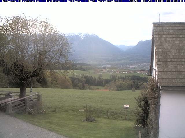 Archiv Foto Webcam Strobalm - Piding - Aufham - Bad Reichenhall
