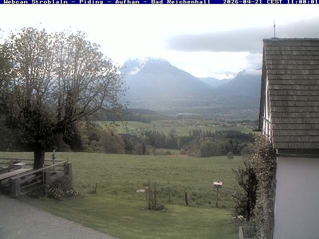 Archiv Foto Webcam Strobalm - Piding - Aufham - Bad Reichenhall