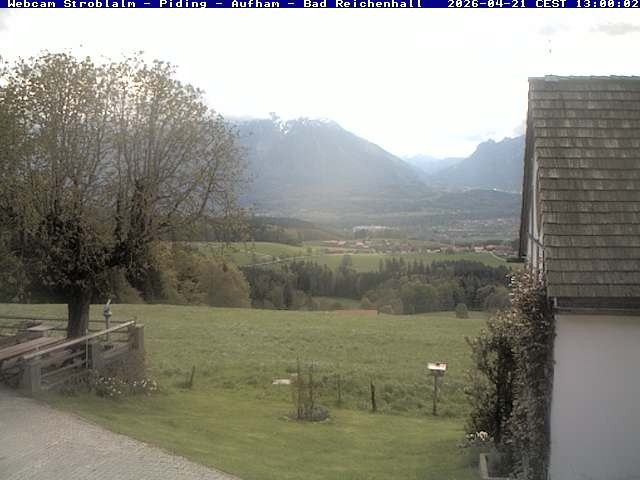 Archiv Foto Webcam Strobalm - Piding - Aufham - Bad Reichenhall