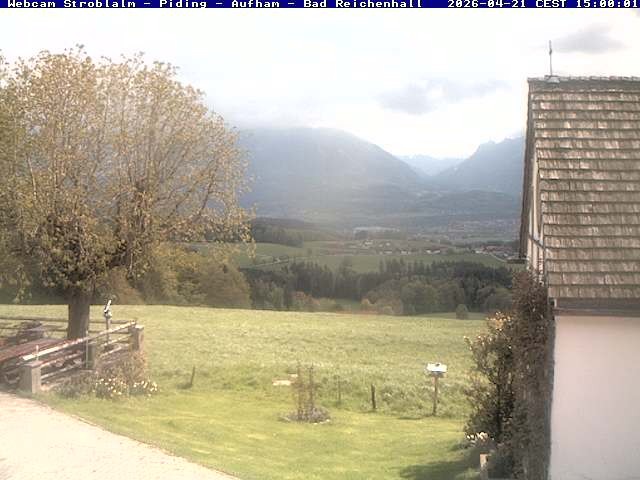 Archiv Foto Webcam Strobalm - Piding - Aufham - Bad Reichenhall