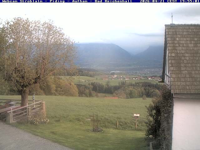 Archiv Foto Webcam Strobalm - Piding - Aufham - Bad Reichenhall