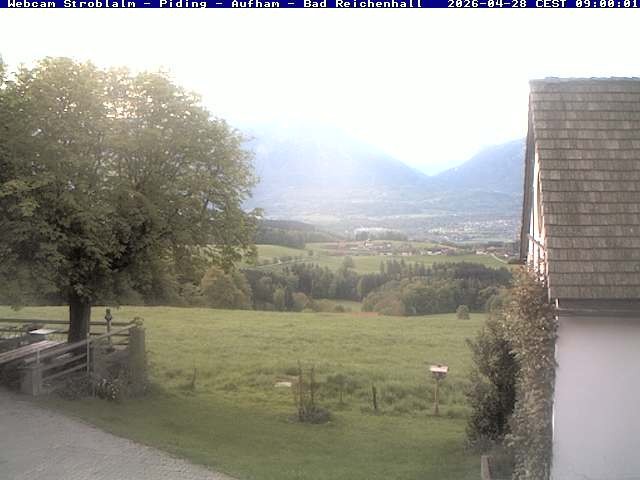 Archiv Foto Webcam Strobalm - Piding - Aufham - Bad Reichenhall