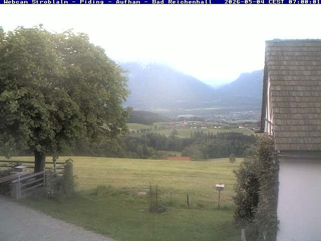 Archiv Foto Webcam Strobalm - Piding - Aufham - Bad Reichenhall