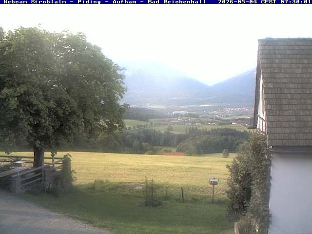 Archiv Foto Webcam Strobalm - Piding - Aufham - Bad Reichenhall
