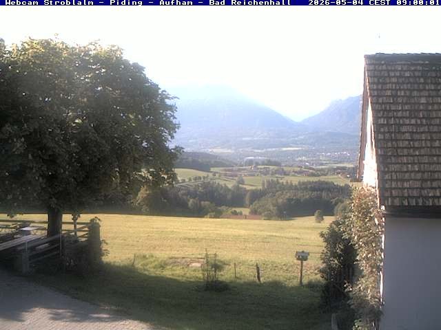 Archiv Foto Webcam Strobalm - Piding - Aufham - Bad Reichenhall